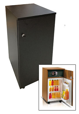 Réfrigérateur meuble bar silencieux Vitrifrigo C420 Bar.