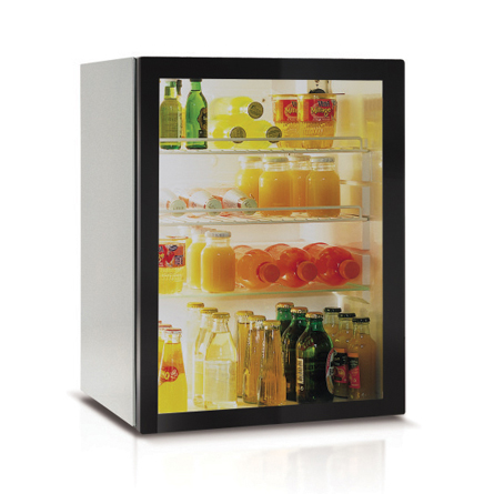 Mini réfrigérateur porte verre Vitrifrigo C60PV
