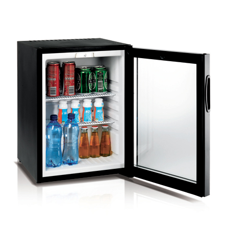 Mini réfrigérateur porte verre Vitrifrigo HC40V
